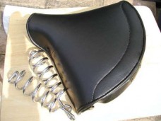 SMALL LYCETTE SOLO SADDLE SEAT-BSA BANTAM D1 D3 WITH springs CLASSIC bike lycett